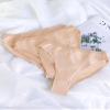 Daydance Tan Girl's Dance Briefs Cotton Seamless Gymnastic Underwear for Ballet, Performance, Skating 3 Packs view 2