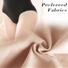 Daydance Tan Girl's Dance Briefs Cotton Seamless Gymnastic Underwear for Ballet, Performance, Skating 3 Packs view 3