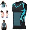 lunhaifi Zemanva Correction Vest, Ionic Shaping Sleeveless Shirt, menionic Tourmaline Posture Corrector Shaping Vest (Black,XL) view 1