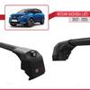 apline Compatible with Nissan Qashqai 3 (J12) 2022-2025 ACE-2 Car Roof Rack Cross Bar Black Aluminium 2 Bars view 3