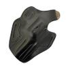 Leather Holster with Safety Lock fits Ruger GP100 or SP101, Handmade, Right Handed, PulsarHolster (Black, GP100 4" Barrel) view 2