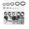 KTGCOZS Pack of 160 Fishing Rod Repair Kit Ceramic Guide Ring Wear Resistant Rod Eye Kit view 1