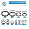 KTGCOZS Pack of 160 Fishing Rod Repair Kit Ceramic Guide Ring Wear Resistant Rod Eye Kit view 2