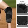 BESPORTBLE Portable Knee Brace Support for Sports Training Compression Sleeve for Running Breathable Material Protects Weak and Injured Knees view 3