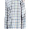 Club Room Mens Woven Collared Button-Down Shirt Blue XL view 3
