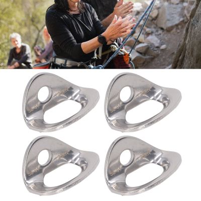 10Pcs Stainless Steel Bolt Hanger,Climbing Hanger Climbing Anchor for Cave Exploration,Strong Load Bearing,Portable Design,Easy to Install