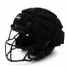 Guardian Cap - Soft-Shell Helmet Cover for Football and Lacrosse - Reduces Impact and Protects Helmets - One Size Fits All for Youth, High School and College Programs - Black view 1