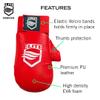 Elite Combat Gear - Sparing Karate Gloves with Thumb Protection (Red & Blue) (Red, XS) view 2