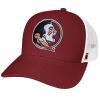 Campus Lab Official Florida State University Team Logo Adjustable Snapback Trucker Hat - Unisex for Men and Women Garnet view 1