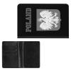 Flag of Poland Passport Protector,Pu Leather Passport Case Wallet Travel Essentials view 2