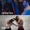 Boxing Gloves for Men & Women - Boxing, Kickboxing, Muay Thai, MMA, Training & Sparring - Punching Bag & Heavy Bag Gloves - MoneyFyte (All Black, 14 oz) view 4