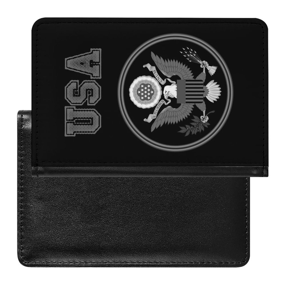 Flag of U.S Passport Protector,Pu Leather Passport Case Wallet Travel Essentials