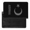 Flag of Turkey Passport Protector,Pu Leather Passport Case Wallet Travel Essentials view 1