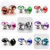 Southst 30mm Kit Cabinet Handles Diamond Shape Design Crystal Glass Knobs Cupboard Pulls Drawer Knobs Furniture Handle Hardware - (Color: Red/Size: 30mm) view 2