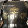 Steel Early Medieval Half Suit of Armour 18 Gauge Plate Armour Wearable Costume view 4