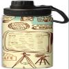 Yioniii Sketch of Film Camera Crew Print pattern Water Bottles Insulated 18 oz,Insulated Double Walled Leak Proof Sports Water BottleThermo Mug Keep Cold and Hot,Beige and Blue view 1