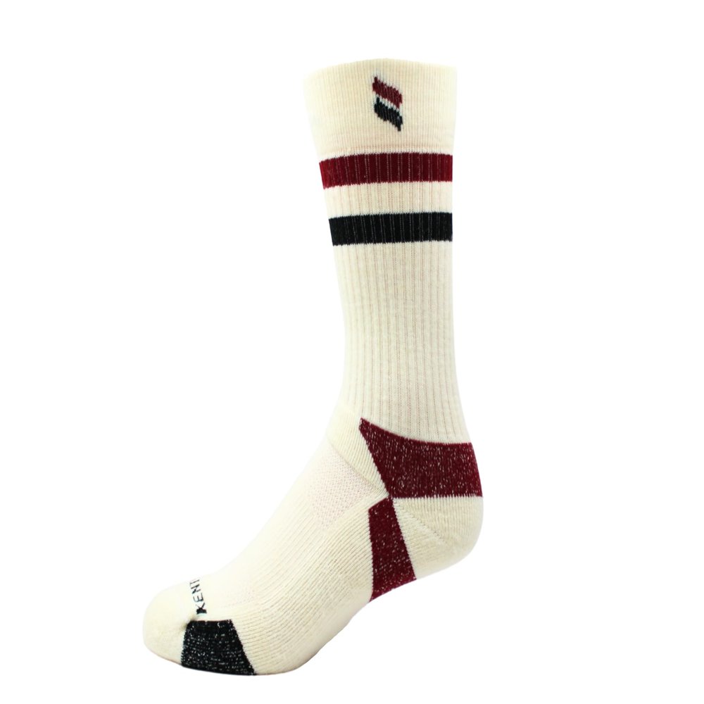 KENTWOOL Classic Rival Crew Garnet/Black X-Large