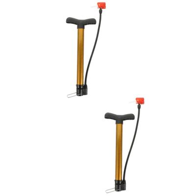 BESPORTBLE 2pcs Portable Bike Tire Foot Pump Easy Use Foot Pump for Daily Needs Compact and Design for and Sports Equipment Inflation
