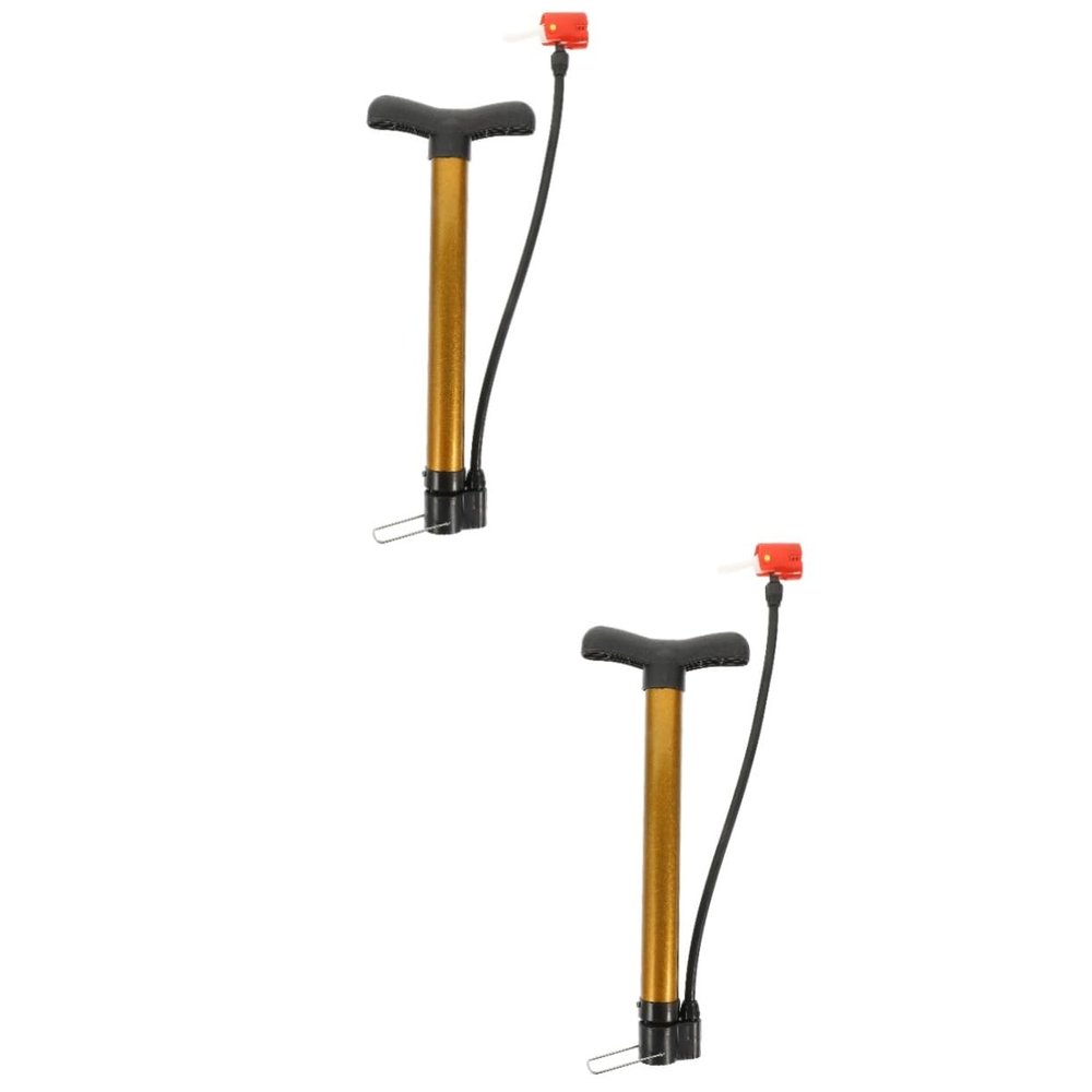 BESPORTBLE 2pcs Portable Bike Tire Foot Pump Easy Use Foot Pump for Daily Needs Compact and Design for and Sports Equipment Inflation