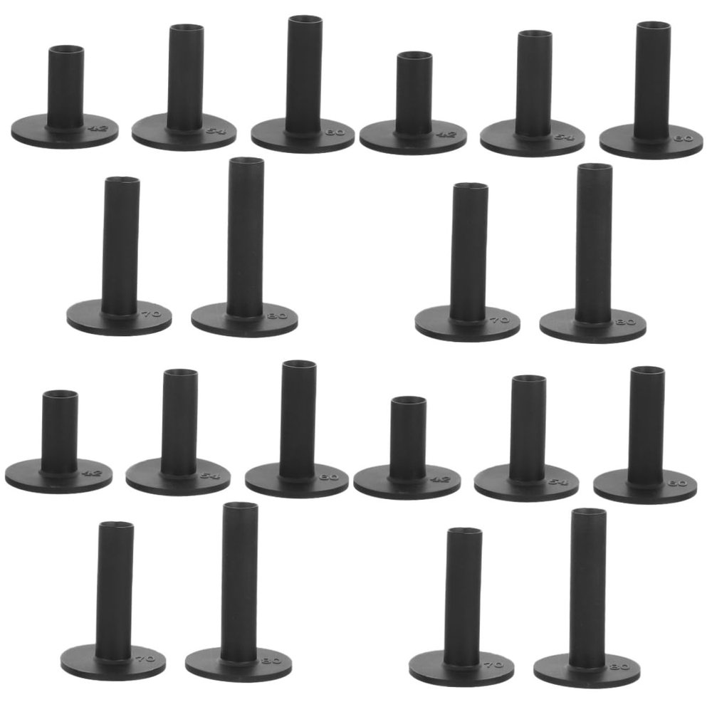 BESPORTBLE 20pcs Golf Tee Practice Equipment Brush Tees Golf Training Aids Professional Supplies