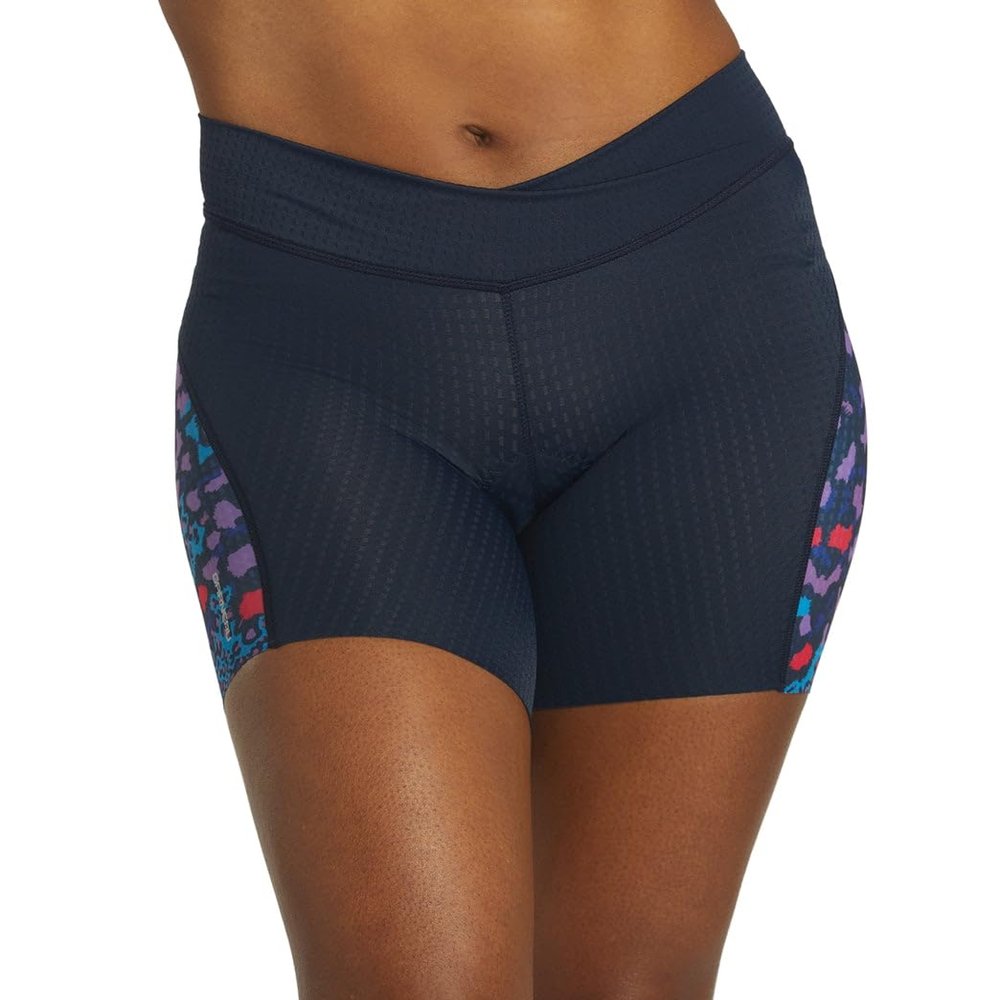 Louis Garneau Women's 6" Vent Tri Short (Purple, X-Large)