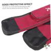 OFFSCH 1pc Sword Protective Cover Thickened Canvas Single Layer Bag for Martial Arts Red Storage for Taichi and Swords view 4