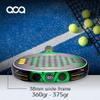 ACA Magic 2 Pro Padel Racket | Advanced Power & Feel | 12K Carbon Faces | Hybrid Shape | High Balance | Hexa 3D Finish view 3