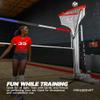 PowerNet Volleyball Setter Trainer Net and Large Carry Bag Bundle, Adjustable Height, Great for Indoor and Outdoor Practice, Built-in Drawstring Ball Release view 4