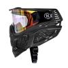 HK Army HSTL Skull Paintball Goggle/Airsoft Mask (Black, Gold) view 2