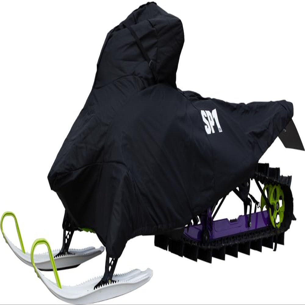Snowmobile Cover - Economy Compatible with Arctic Cat model XF High Country 141 2012-2015 Snowmobile Part# 27-35003 extends to Rear Bumper