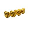 Grips for Colt 1911 Gun Colt Logo Model with Ocre Resin and Gold Rose and Black Nickel Includes Screws view 3