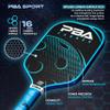 The Official Paddle of The Pickle Ball Association | The Cannon Pickleball Paddle crafted by PBA Sport | Carbon Fiber Pickleball Paddle | Designed for Power & Control | USA Pickle Ball Approved | 16MM view 2