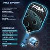 The Official Paddle of The Pickle Ball Association | The Cannon Pickleball Paddle crafted by PBA Sport | Carbon Fiber Pickleball Paddle | Designed for Power & Control | USA Pickle Ball Approved | 16MM view 3