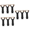 BESPORTBLE 9pcs Pool Cue Tip Repair Tool Elastic Tip Clamp for Billiard Cues Lightweight and Portable Accessory for Pool Players view 1