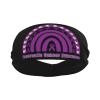 Pancreatic Cancer Awareness Rainbow Hearts Sports Headband for Men Women Unisex Workout Sweat Band Fitness Stretchy for Gym Athletic Running Cycling Basketball Yoga view 2