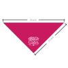 Big Sister Dog Bandana, Dog Bandana, Deep Pink Pet Dog Scarf Accessories, Pet Dog Triangle Scarf, Dog Bandana for Small Medium Dogs, Baby Announcement Dog Bandana, Dog Bandana Pet Scarf (M) view 4