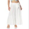 Angie Women's Tie Waist Tiered Wide Leg Pants view 1