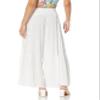 Angie Women's Tie Waist Tiered Wide Leg Pants view 2