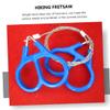 BESPORTBLE 4pcs Camping Wire Saw Stainless Steel Fretsaws for Emergency Survival Lightweight Portable Cutting Tool for Outdoor Enthusiasts for Branch Trimming and Climbing view 2
