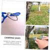 BESPORTBLE 4pcs Camping Wire Saw Stainless Steel Fretsaws for Emergency Survival Lightweight Portable Cutting Tool for Outdoor Enthusiasts for Branch Trimming and Climbing view 3