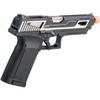 GoldenBall-G&G GTP9-MS Metal Slide Gas Blowback Airsoft Pistol-Cased & Speed Loader Included (Color: Silver) view 3