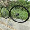 26" Bicycle Wheel Set Double Layer Alum Alloy 36 Spokes 26" Rim Set Road Cruiser Bike Wheel view 2