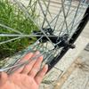 26" Bicycle Wheel Set Double Layer Alum Alloy 36 Spokes 26" Rim Set Road Cruiser Bike Wheel view 4