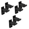 BESPORTBLE 3pairs Rack Portable Recurve Holder Adhesive Backing for Easy Installation Safe Storage Display for Black view 1