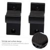 BESPORTBLE 3pairs Rack Portable Recurve Holder Adhesive Backing for Easy Installation Safe Storage Display for Black view 2