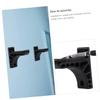 BESPORTBLE 3pairs Rack Portable Recurve Holder Adhesive Backing for Easy Installation Safe Storage Display for Black view 3