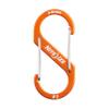 Nite Ize S-Biner Aluminum Dual Carabiner - Durable Dual Carabiner with Wire Gate Closure for Organizing Keys & Gear Attachments - Size 3, Orange (5 Pack) view 2