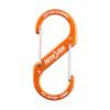 Nite Ize S-Biner Aluminum Dual Carabiner - Durable Dual Carabiner with Wire Gate Closure for Organizing Keys & Gear Attachments - Size 3, Orange (5 Pack) view 3