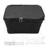 BEIJIALY Rear Bike Basket, Waterproof Metal Wire Bicycle Basket, 20L Capacity 20kg Bearing Waterproof Rack Storage Bag for Outdoor view 2