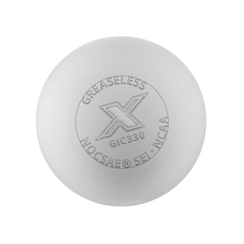 PEARL X Greaseless Lacrosse Balls by Guardian Innovations, 20 Pack, White - Official Ball of NCAA Championships - Meets NOCSAE Standards and SEI/NCAA Certified